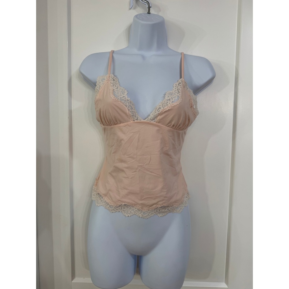 Skims Fits Everybody Lace Triangle Cami Primrose Tonal M TP-CAM-9553W NEW